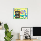 Hooked on Books! Poster (Heimbüro)