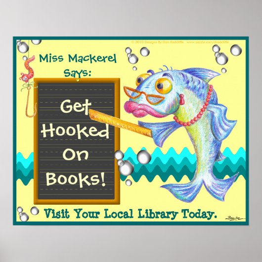 Hooked on Books! Poster (Vorne)