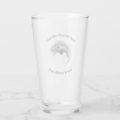 Hooked on Fishing and Puns? - Fischbier Glas (Rückseite)
