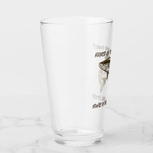 Hooked on Fishing and Puns? - Fischbier Glas (Rechts)