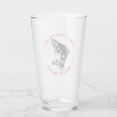 Hooked on Fishing and Puns? - Fischbier Glas (Rückseite)