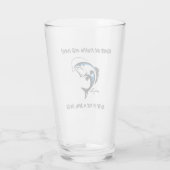 Hooked on Fishing and Puns? - Fischbier Glas (Rückseite)