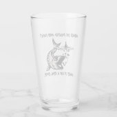 Hooked on Fishing and Puns? - Fischbier Glas (Rückseite)