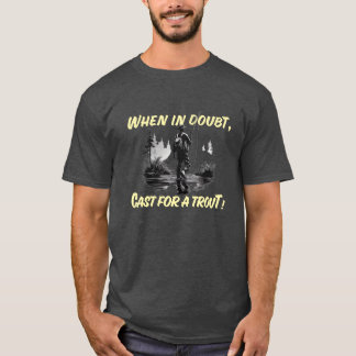 Hooked On Fishing Anpassbar  T-Shirt