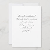 Hooked on Fun Einladung (Rückseite)