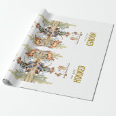 Hooked on Fun Little Fisherman Derby Baby Shower Geschenkpapier (Ungerollt)