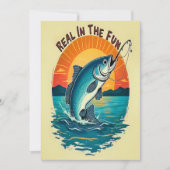 Hooked on Love Einladung (Vorderseite)