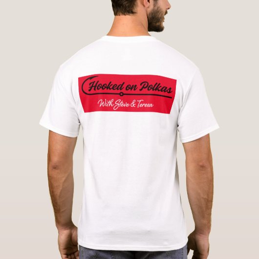 Hooked on Polka Tee (Rückseite)