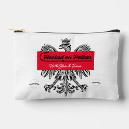 Hooked on Polkas Cosmetic Bag Zubehörtasche