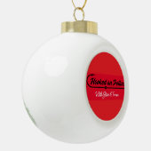 Hooked on Polkas Ornament (Links)