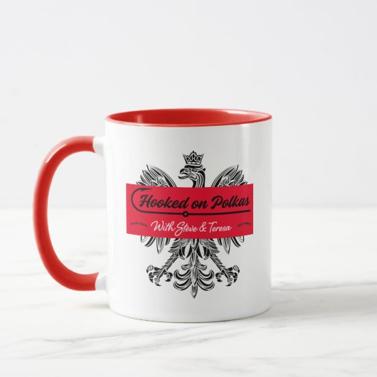 Hooked on Polkas Tasse (Links)