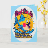 Hooked on You Birthday  Karte (Gelbe Blume)