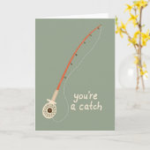 Hooked On You Catch Karte (Gelbe Blume)