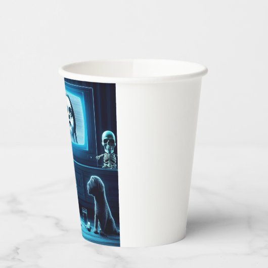 Hooker Kaffee-Becher in loser Schüttung Pappbecher (Links)