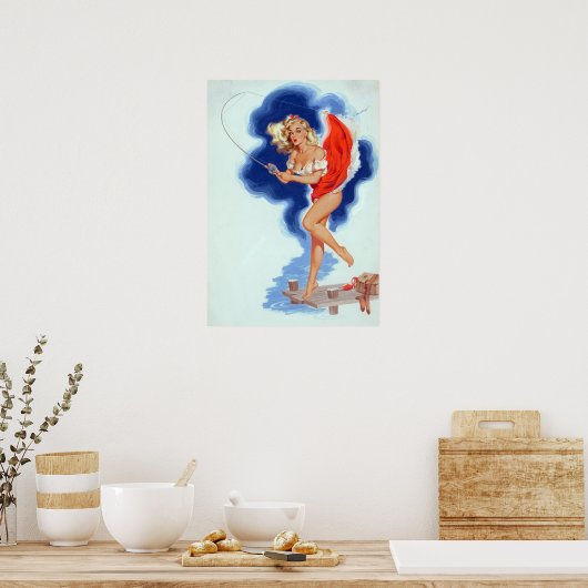 Hookes Button Poster (Küche)