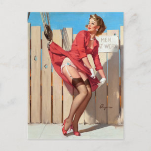 Hookes Button Postkarte