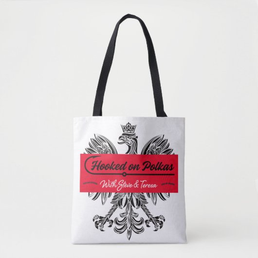 Hookes on Polkas Umhängetasche Tasche (Vorderseite)