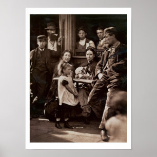 Hookey Alf von Whitechapel, von 'Street Life in Lo Poster