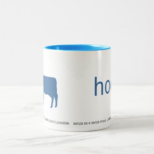 Hookii Muuuug Zweifarbige Tasse (Mittel)