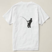 Hooking Fishing, Trapped in Class T-Shirt (Design Rückseite)