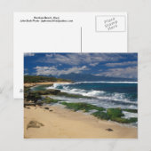 Hookipa Beach Maui Hawaii Postkarte (Vorne/Hinten)