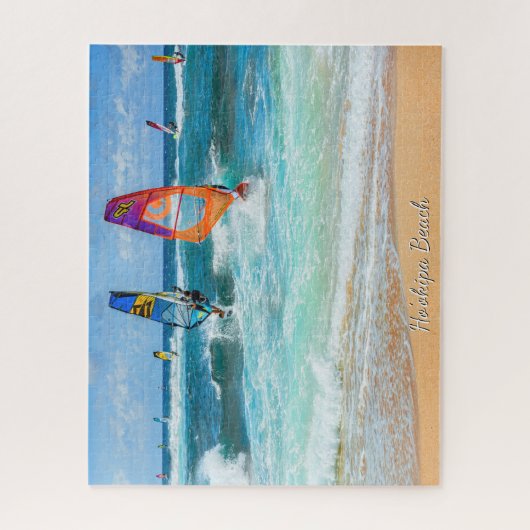 Ho'okipa Beach Windsurfer Puzzle (Vertikal)