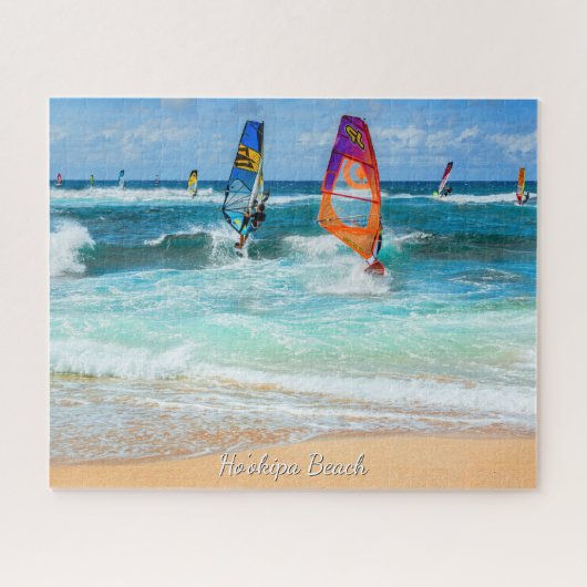 Ho'okipa Beach Windsurfer Puzzle (Horizontal)