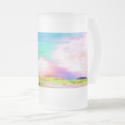 Ho'okipa, das Meer Mattglas Bierglas (VorderseiteRechts)