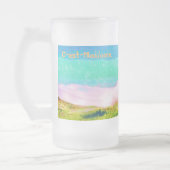 Ho'okipa, das Meer Mattglas Bierglas (Links)