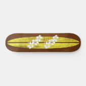 Hookipa Vintag Surf Imitate Wood Skateboard (Horizontal)