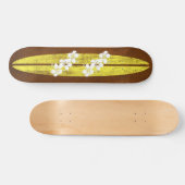 Hookipa Vintag Surf Imitate Wood Skateboard (Horizontal)