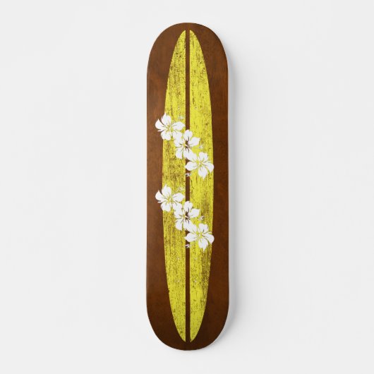 Hookipa Vintag Surf Imitate Wood Skateboard (Vorne)