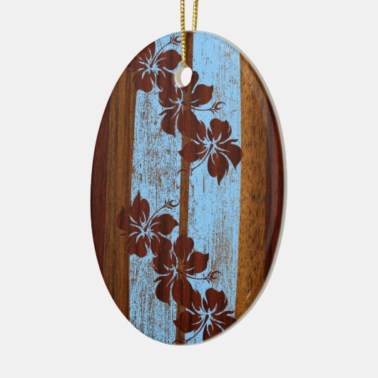Hookipa Vintag Surfboard Ornament (Links)