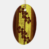 Hookipa Vintage Surfbrett-Verzierung Keramikornament (Rechts)