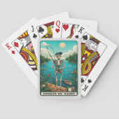 Hookoked on Daddy Funny Vathers Day Tarot Card Spielkarten (Rückseite)