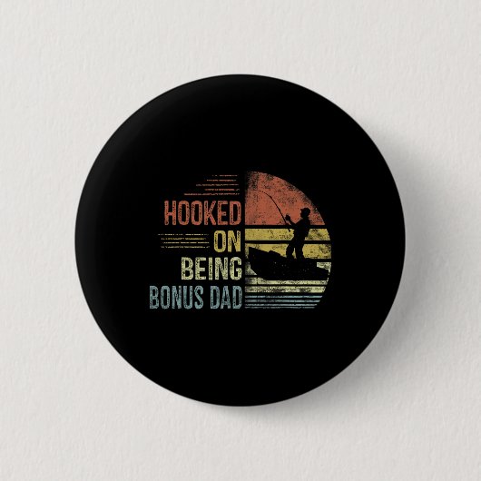 Hookokon auf der Bonus Vater Fischerei Geschenke V Button (Vorderseite)