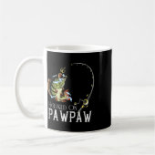 Hookon auf Pawpaw Funny Fishing Kaffeetasse (Links)