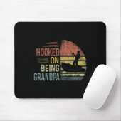 Hookon über die Großvater Fisch Geschenke Großvate Mousepad (Mit Mouse)