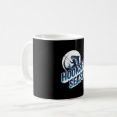 Hookset-Saison - Bassfischen Lifestyle-Design Kaffeetasse (Vorderseite Links)