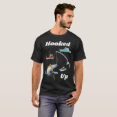 Hookup Tiefseefischerei T - Shirt (Vorne ganz)