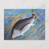 Hooky spielen postkarte (Vorderseite)