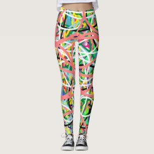 Hoola Hoopla mehrfarbige Designgloben Leggings
