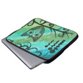 Hoolandia (c) 2013 - Eule Laptopschutzhülle (Vorne Knopf)