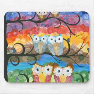 Hoolandia (c) 2013 - Eulen-Ausdruck-Reihe Mousepad