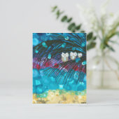 Hoolandia (c) 2013 - Reihe der Ausdrücke für Schal Postkarte (Stehend Vorderseite)