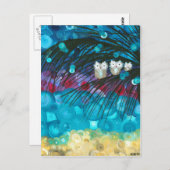 Hoolandia (c) 2013 - Reihe der Ausdrücke für Schal Postkarte (Vorne/Hinten)