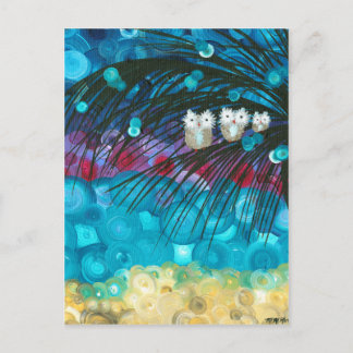 Hoolandia (c) 2013 - Reihe der Ausdrücke für Schal Postkarte