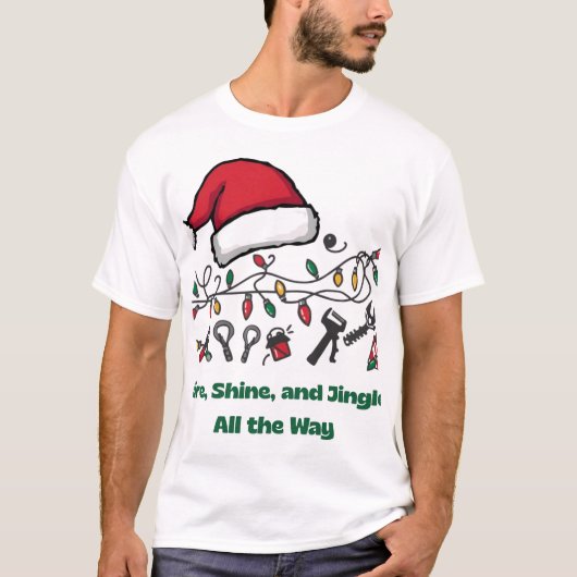 hooliday christmas T-Shirt (Vorderseite)