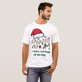 hooliday christmas T-Shirt (Vorne ganz)