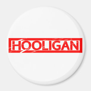 Hooligan-Briefmarke Magnet